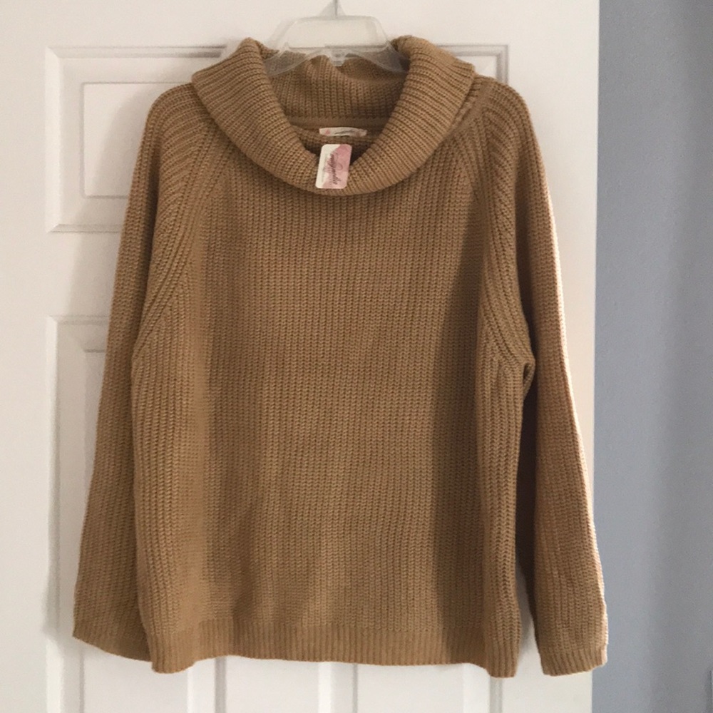 Cowl neck sweater